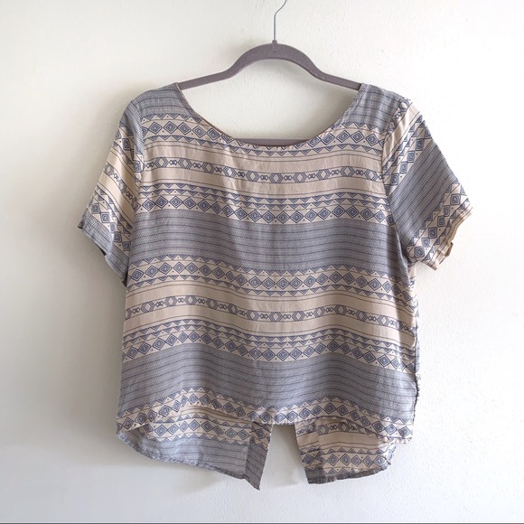 Anthropologie Tops - Anthropologie 100% Silk Laila & Savannah Boho Top